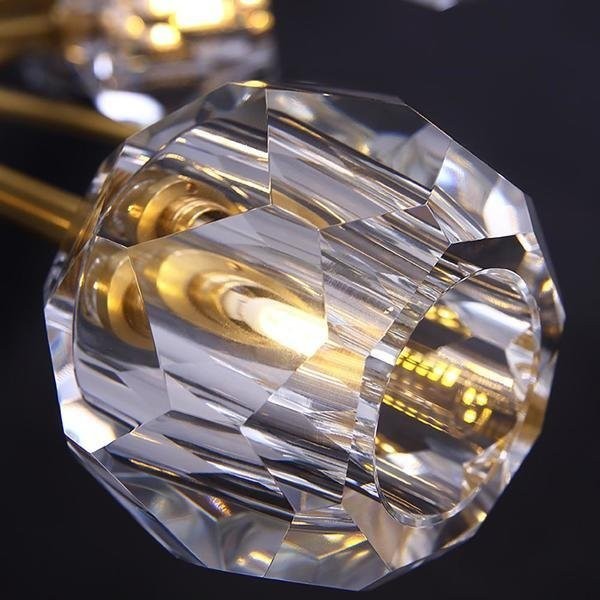 OKRĄGŁY ŻYRANDOL BOULE DE CRISTAL