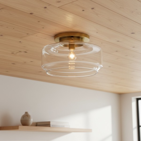 Ulavione Elegant Style Flush Mount Ceiling Fixture with Classic Form for Interior Spaces K2230