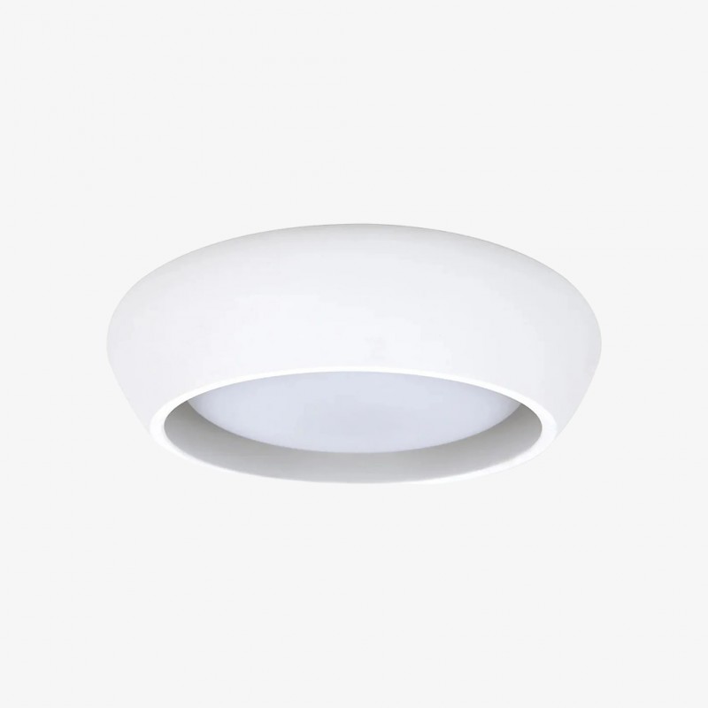 Plafonnier minimaliste en béton...