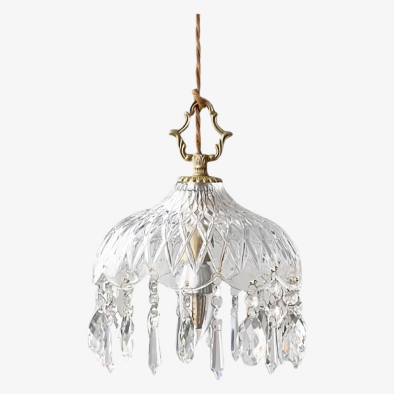 Norivo Moderne Glazen Hanglamp -...