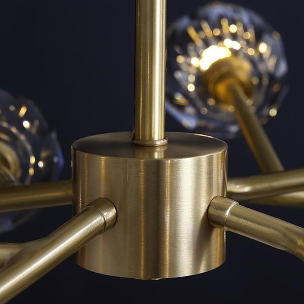 OKRĄGŁY ŻYRANDOL BOULE DE CRISTAL