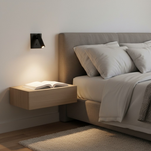 Slimlux Adjustable LED Wall Sconce - Modern Aluminum Frame for Bedroom and Ambient Lighting K2334
