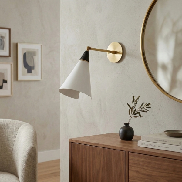 Oribelle Minimalist Wall Lamp - Contemporary Metal Sconce for Interior Space K2294
