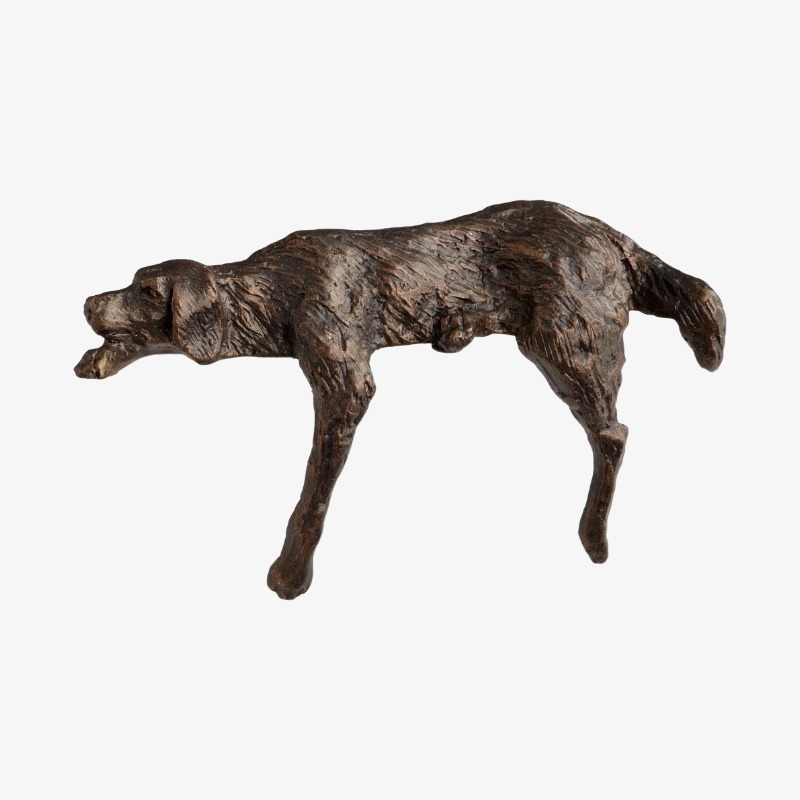 Scultura Floxo Lazy Dog dal design...