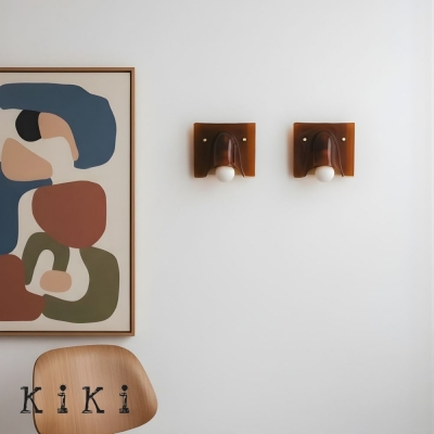 Colorful Curved Wall Sconce... 2