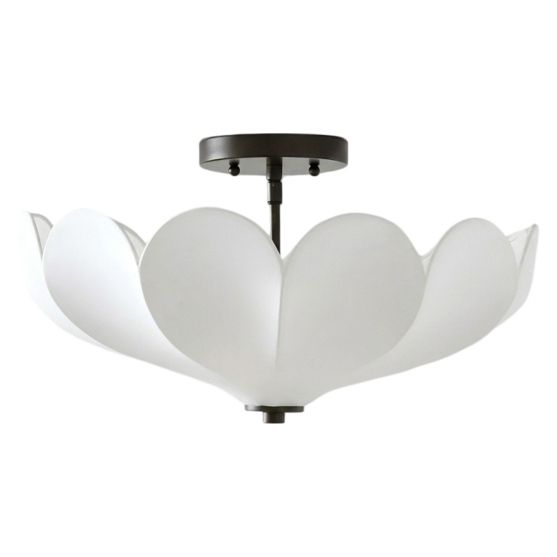 Crelune Modern Nordic Flower Ceiling...
