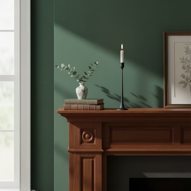 Tegna Elegant Tall Cast Iron Candle...