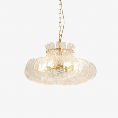 Suspension florale en verre...