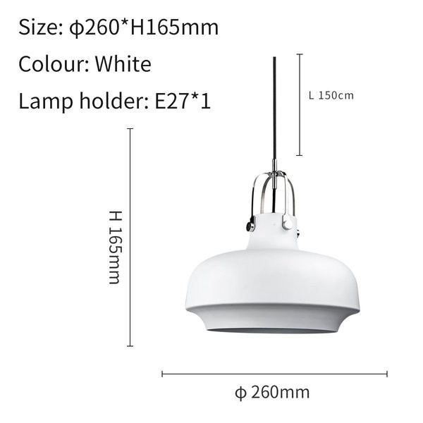 Köpenhamns hängande lampa