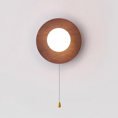 Cara Wood Wall Lamp D37 2