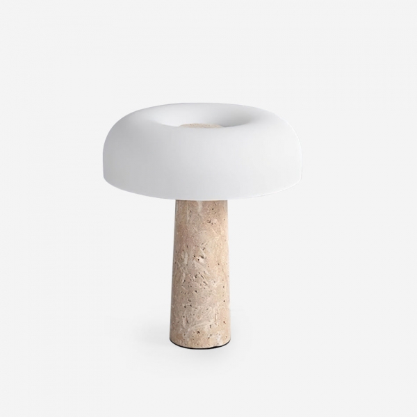 Kine Travertine Table Lamp D52