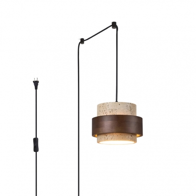 Cole Travertine Plug In...