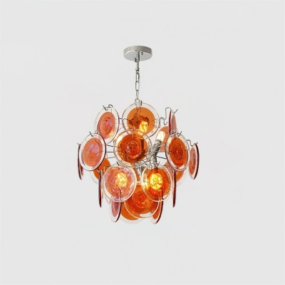 Neuvy Glass Chandelier D80