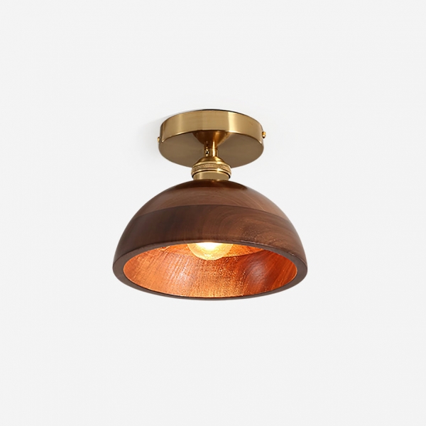 Collar Wood Ceiling Lamp D235