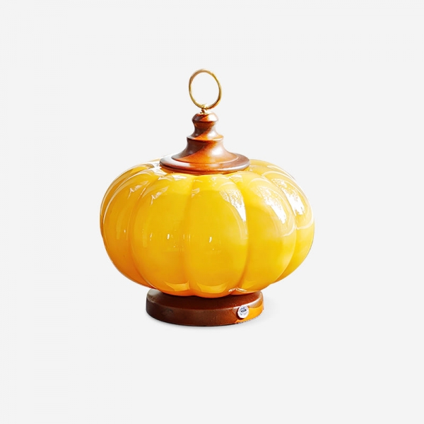 Pumpkin Glass Table Lamp D150