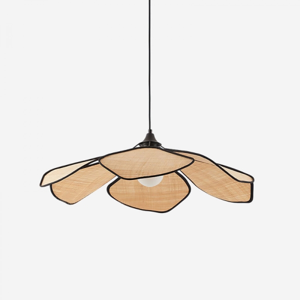 Raffia Petal Pendant Lamp D251