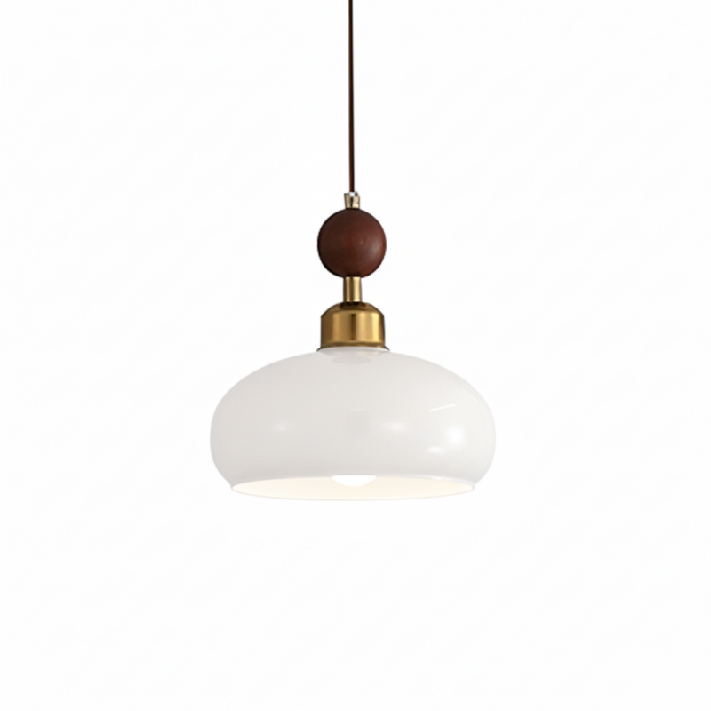 Závěsná lampa s korálky D234