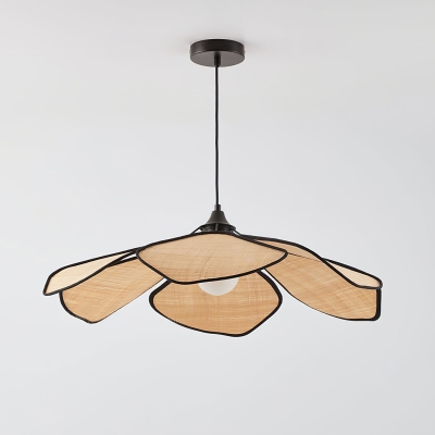 Raffia Petal Pendant Lamp D251