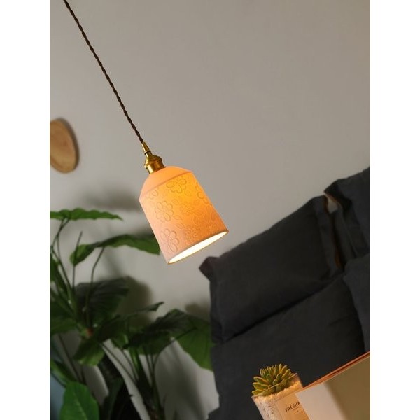 Keramisk hängande lampa