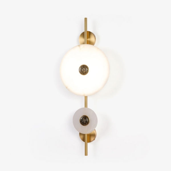 Alabaster Eclipse Wall Light D392