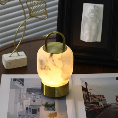Alabaster Portable Rechargeable Table Lamp D397 2