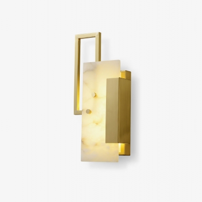 Althea Alabaster Wall Sconce D396