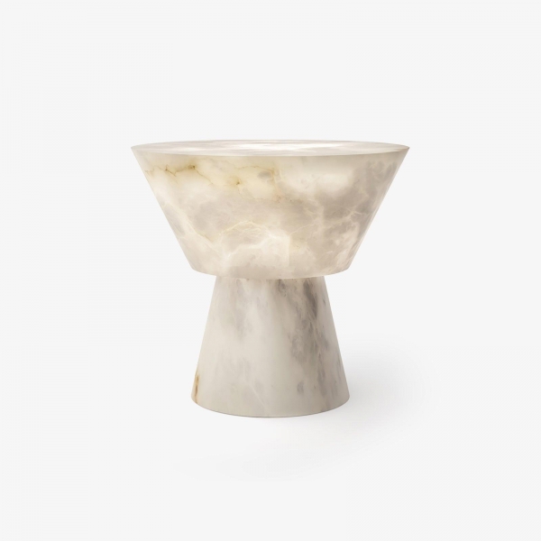 Beta Marble Alabaster Table Lamp D386