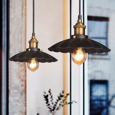 Black Skirt Pendant Light D359 2