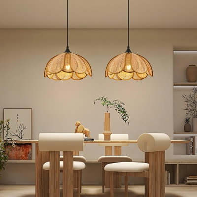 Bloom Rattan Pendant Lamp D358 2
