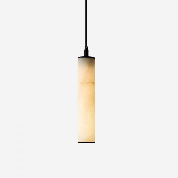 Calder Alabaster Tube Pendant Lamp D347