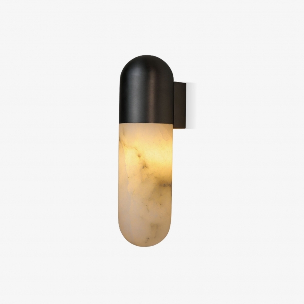 Capsule Alabaster Sconce D405