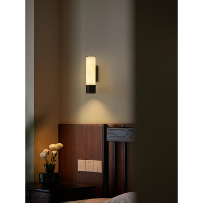Elara Alabaster Wall Lamp D400 2