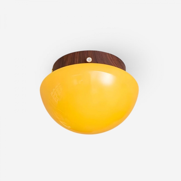 Honeyed Dome Ceiling Lamp D317
