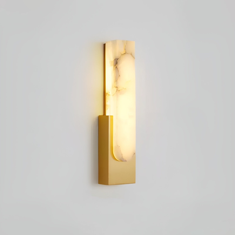 Nástěnná lampa Agatha Alabaster D395