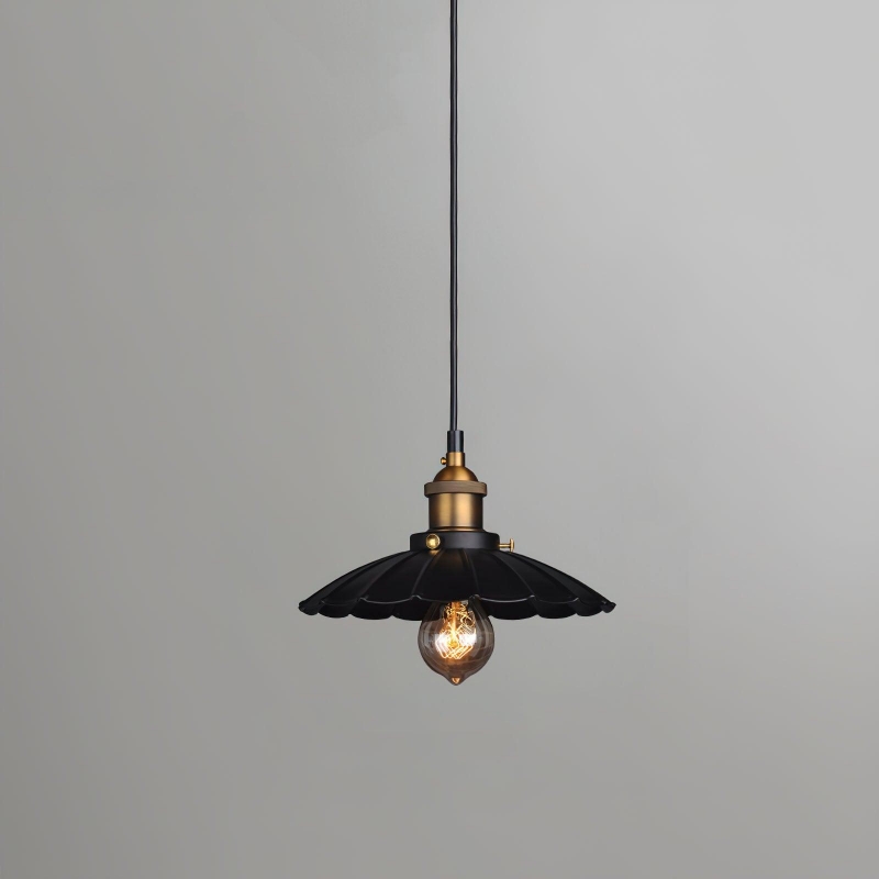 Black Skirt Pendant Light D359