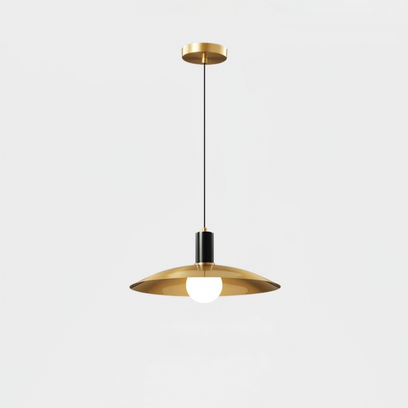 Mässingsutsvängd pendellampa D361