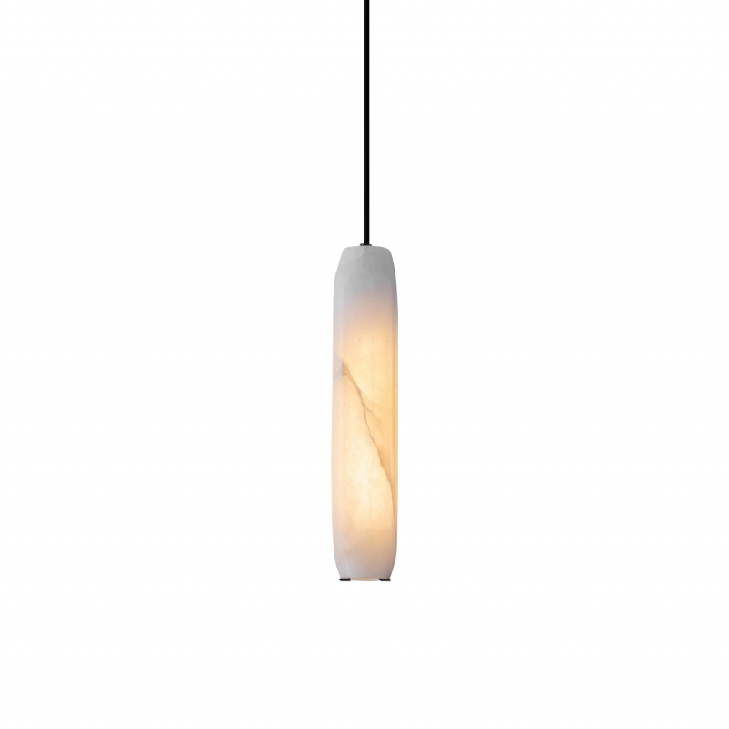 Alabaster Flute Pendant Light D436