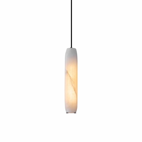 Alabaster Flute Pendant Light D436