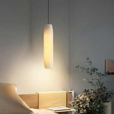 Alabaster Flute Pendant Light D436 2