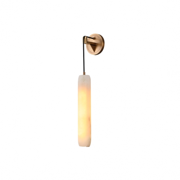 Alabaster Flute Wall Lamp D437