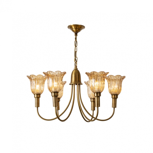 Columbia Brass Chandelier D505