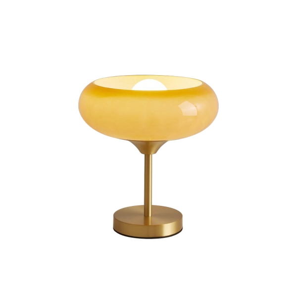 Egg Tart Glass Table Lamp D443