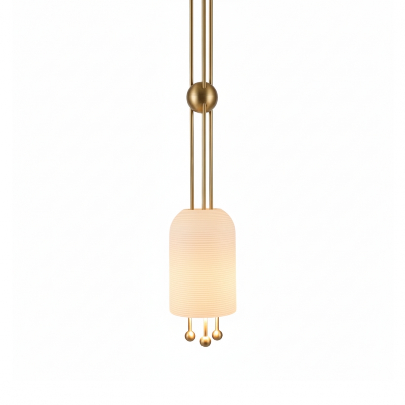 Lantern Glass Pendant Lamp D479