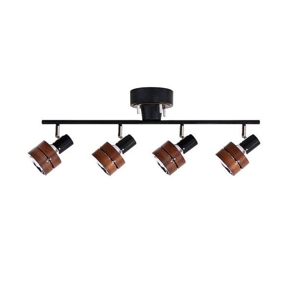 Nordic Cylindrical 4-Light Spotlight D415