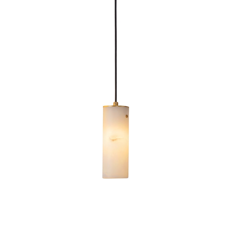 Nula Vertical Alabaster Pendant Light D426
