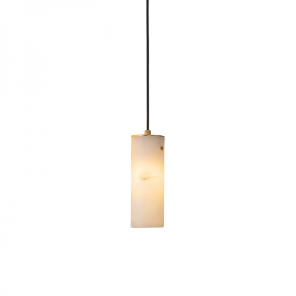 Nula Vertical Alabaster Pendant Light D426