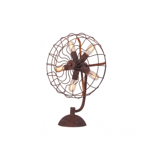 Old Style Fan Table Lamp D464