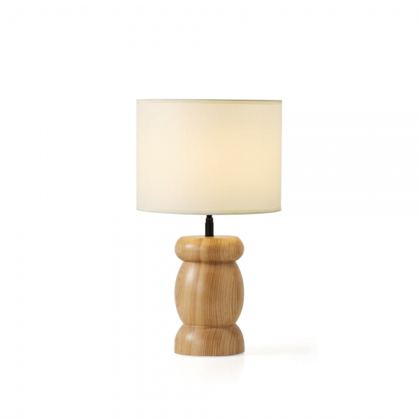Pebble Wood Table Lamp D447