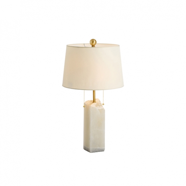Raw Alabaster Table Lamp D502