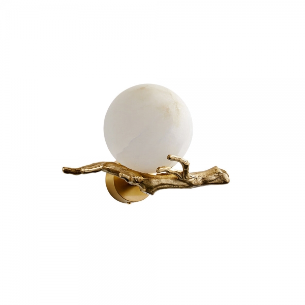 Retro Twigs Alabaster Wall Lamp D435